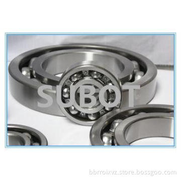 Plastic / Metal Custom Deep Groove Ball Bearing 61901 RS /